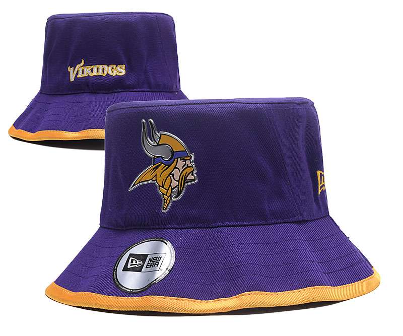 Minnesota Vikings 2025 Stitched Bucket Fisherman Hats 001